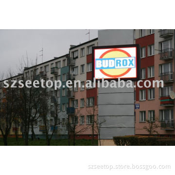 Outdoor full color led sign with pixel 16mm,can show clear and vivid picture